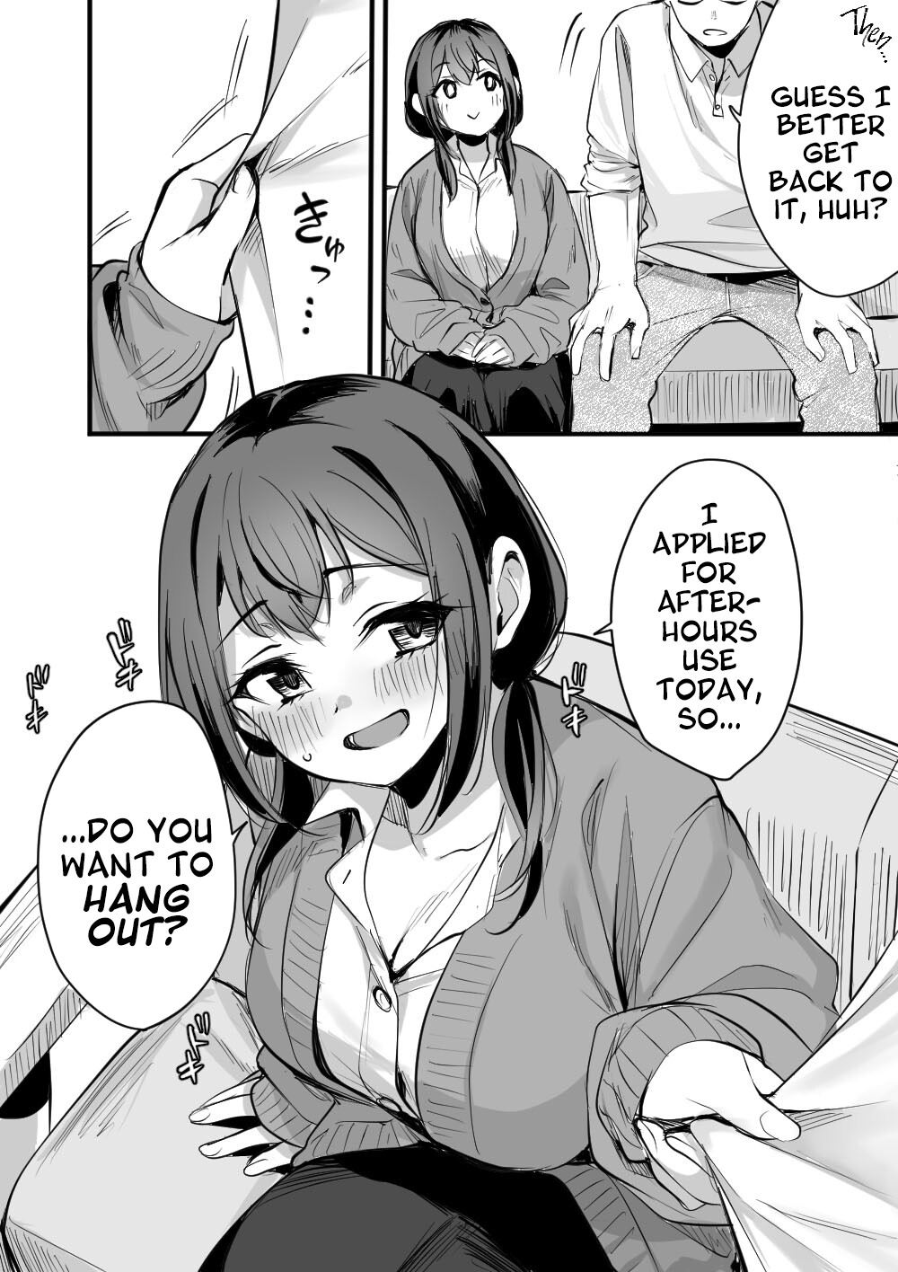 Hentai Manga Comic-In A Rented Office With Yuzuka-Read-41